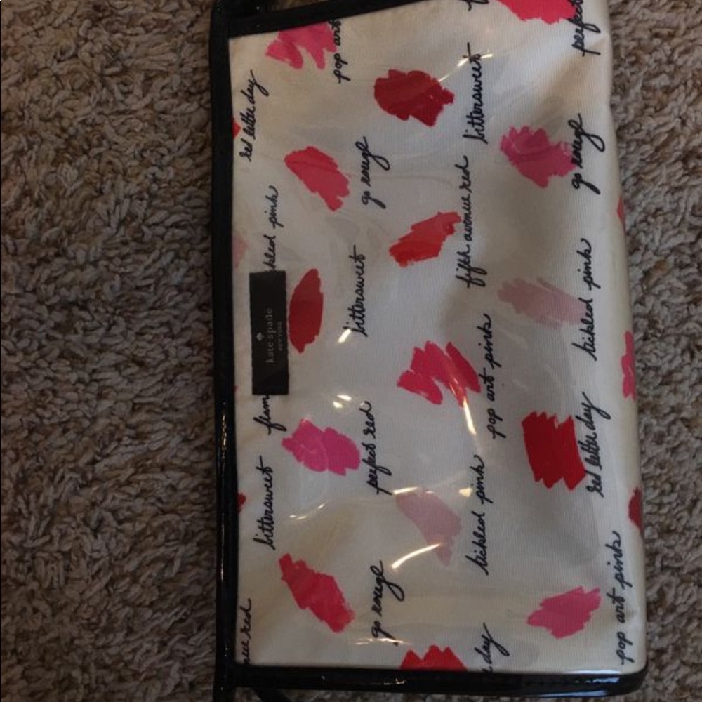 Kate spade makeup bag